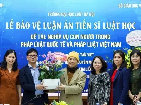 Đại học Luật Hà Nội thông tin quá trình đào tạo ông Thích Chân Quang