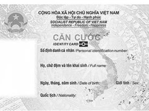 Mẫu thẻ căn cước, giấy chứng nhận căn cước mới áp dụng từ 1/7/2024