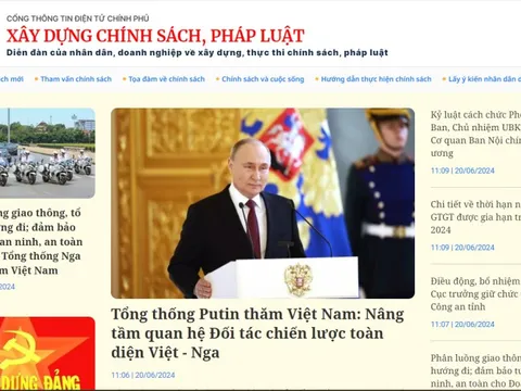 Chuyên trang 'Xây dựng chính sách, pháp luật': Diễn đàn hữu ích của người dân, doanh nghiệp