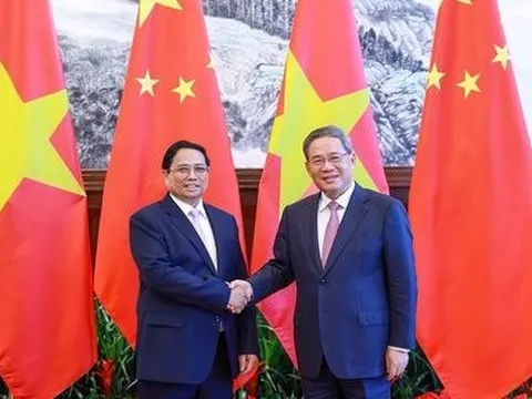 Thủ tướng Phạm Minh Chính hội đàm với Thủ tướng Trung Quốc Lý Cường