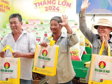 Phân bón Cà Mau tiếp tục mang 'Mùa vàng thắng lớn' tới nông dân mọi miền