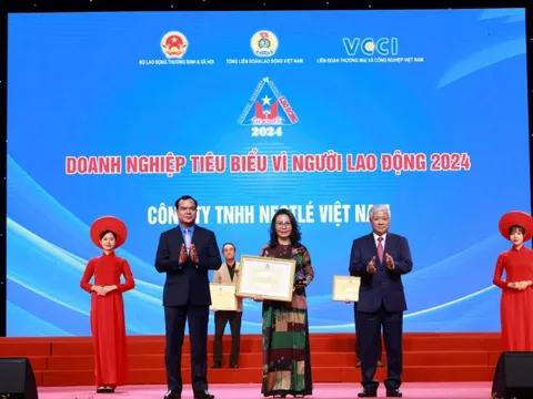 Nestlé Việt Nam được vinh danh Doanh nghiệp vì người lao động năm thứ 5 liên tiếp