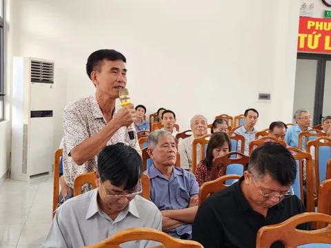 Quận Tây Hồ: Tiếp xúc cử tri về thực hiện cải cách hành chính, chuyển đổi số