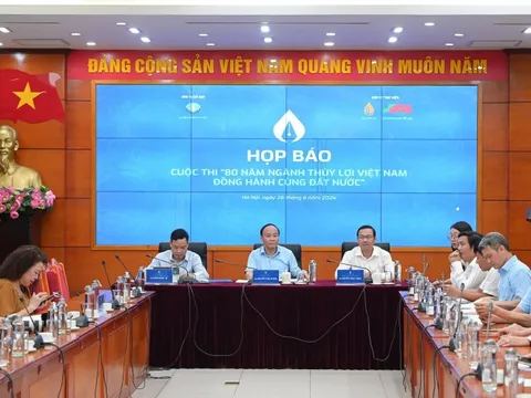 Cuộc thi '80 năm ngành Thủy lợi Việt Nam đồng hành cùng đất nước'