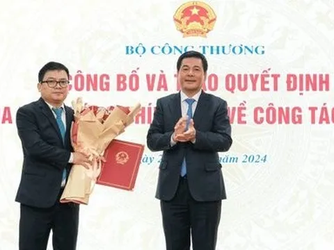 Ông Trương Thanh Hoài giữ chức Thứ trưởng Bộ Công Thương