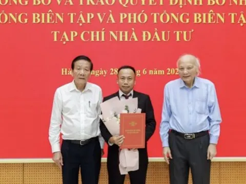 Bổ nhiệm nhà báo Phạm Đức Sơn giữ chức vụ TBT Tạp chí Nhà đầu tư