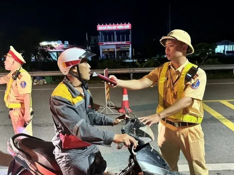Hải Phòng: Xử lý gần 2.500 vi phạm nồng độ cồn chỉ trong 1 tháng