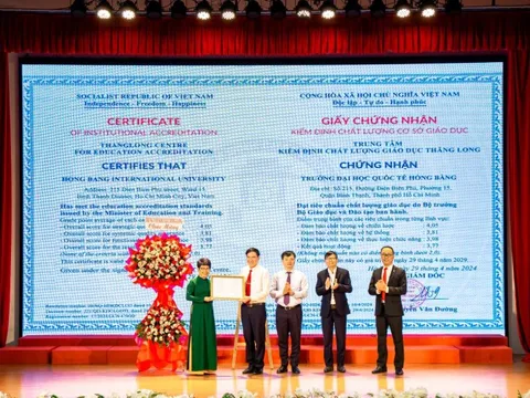 Trường Đại học Quốc tế Hồng Bàng đạt chuẩn kiểm định Chất lượng giáo dục cơ sở chu kỳ II