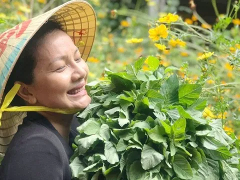 “Nữ hoàng cảnh nóng” phim Việt Kiều Trinh: Vui thú điền viên trong nhà vườn 6.000m2