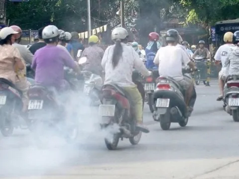 Từ 1/1/2025, mô tô và xe gắn máy sẽ phải kiểm định khí thải