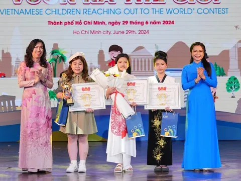 Học sinh Hải Phòng đạt giải Nhất Sân chơi “Thiếu nhi Việt Nam - Vươn ra thế giới“