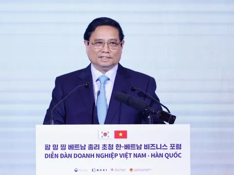 Thủ tướng: Các nhà đầu tư Hàn Quốc có thể yên tâm đầu tư lâu dài, ổn định, an toàn tại Việt Nam
