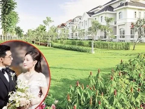 Choáng ngợp với dinh thự trăm tỷ Midu sẽ về ở sau khi cưới chồng