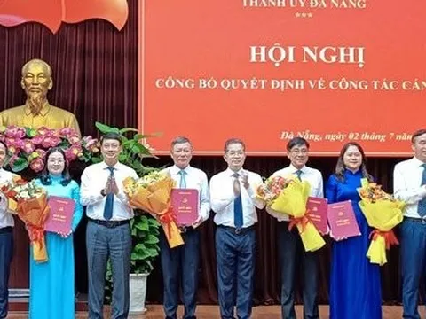Đà Nẵng điều động, bổ nhiệm nhiều cán bộ chủ chốt