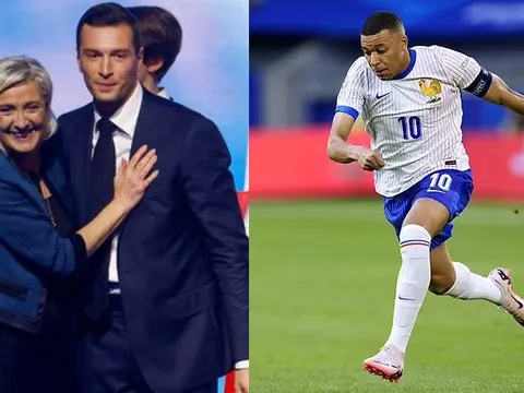 Siêu sao bóng đá Mbappé kêu gọi không bỏ phiếu cho đảng cực hữu