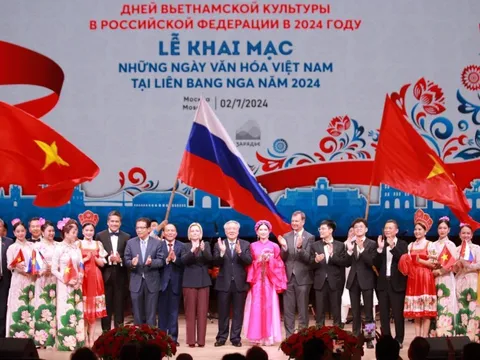 Khai mạc Những ngày Văn hóa Việt Nam tại Nga năm 2024