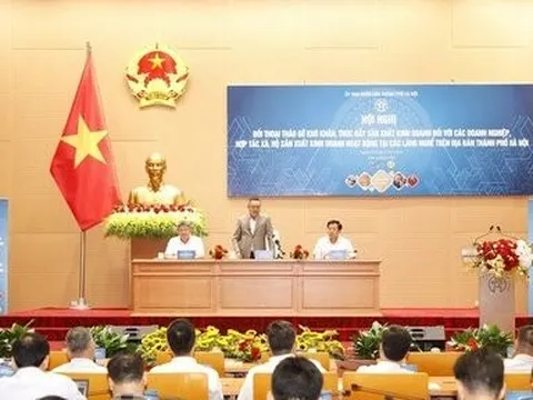 Chủ tịch Hà Nội: Doanh nghiệp làng nghề phải nghĩ lớn, làm lớn, hợp tác với nhau