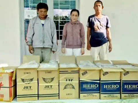 Tây Ninh: Triệt phá đường dây buôn thuốc lá lậu lớn