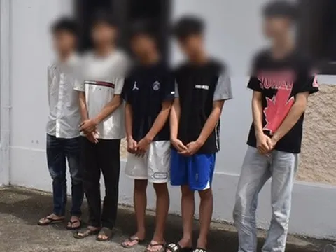 Tạm giữ 5 thanh niên mang tuýp sắt đi lượn lờ gây sự đánh nhau