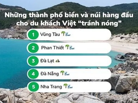 Biển xanh và đồi núi là lựa chọn hàng đầu cho du khách Việt “tránh nóng”