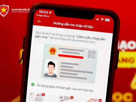 Mạo danh ngân hàng hướng dẫn xác thực trên ứng dụng