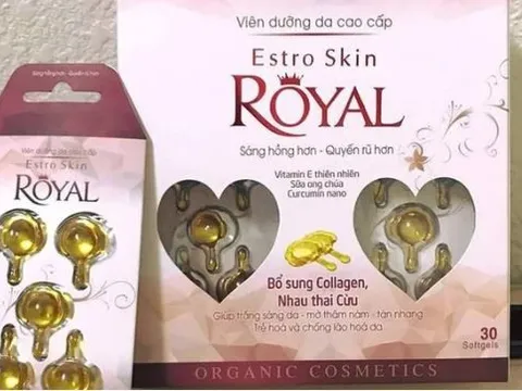 Hà Nội: Thu hồi và tiêu hủy lô sản phẩm Estro Skin Royal không đảm bảo chất lượng