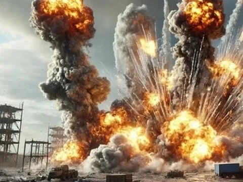 Nga tấn công đoàn xe quân sự chất đầy đạn pháo của Ukraine