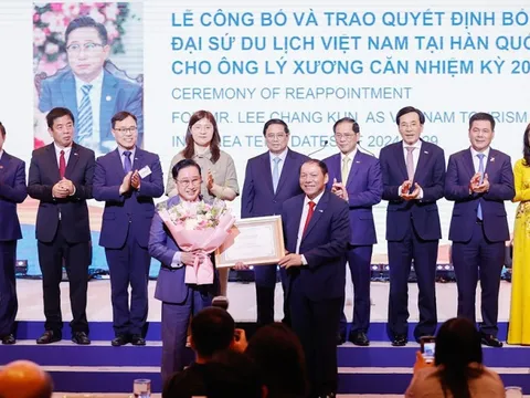 Ãng LÃ½ XÆ°Æ¡ng CÄn ÄÆ°á»£c bá» nhiá»m láº¡i lÃ m Äáº¡i sá»© Du lá»ch Viá»t Nam táº¡i HÃ n Quá»c