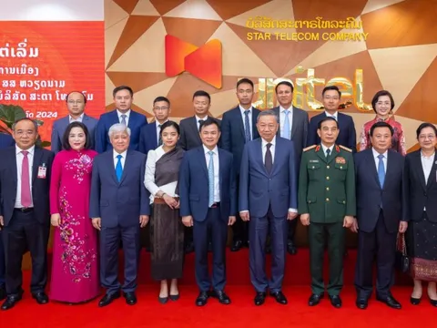 Thương hiệu Unitel của Viettel tại Lào là hình mẫu cho hợp tác kinh tế giữa hai nước