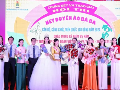 Hoa hậu Nhân ái Hoàng Oanh tham gia giám khảo Hội thi Nét duyên áo bà ba 2024