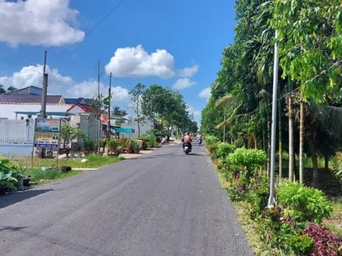 Huyện Cù Lao Dung (Sóc Trăng) đạt chuẩn nông thôn mới