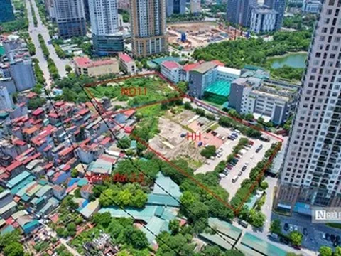 Hà Nội: Hiện trạng khu đất xây tháp đôi hơn 5.000 tỷ đồng