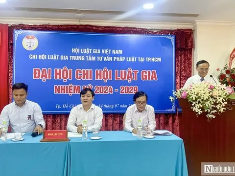 Đại hội Chi hội Luật gia Trung tâm tư vấn pháp luật tại Tp.HCM