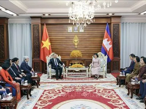 Việt Nam-Campuchia hướng tới mục tiêu kim ngạch thương mại 20 tỷ USD