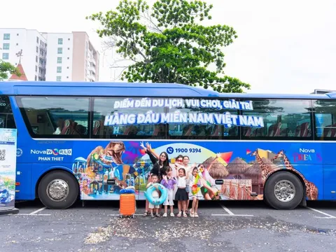 Khai trương tuyến xe TPHCM đi NovaWorld Phan Thiết - Điểm hút khách hàng đầu khu vực miền Nam