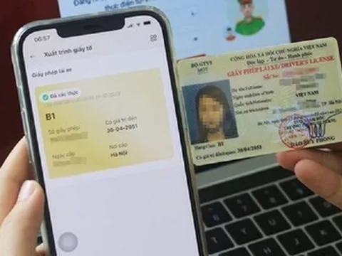 Không tích hợp giấy phép lái xe trên VneID, có xử bị phạt?