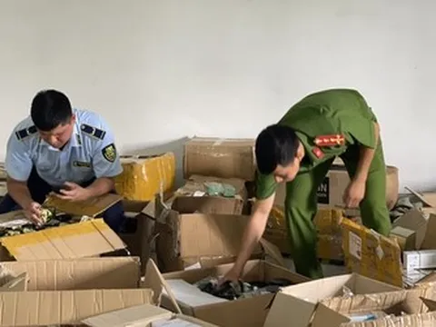 Hải Phòng: Tạm giữ hơn 2.000 sản phẩm mỹ phẩm có dấu hiệu nhập lậu