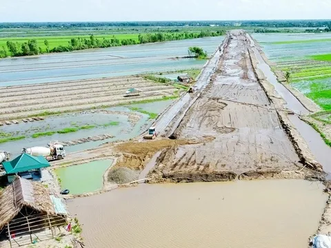 Ưu tiên điều phối cát đắp nền đường cho các dự án cao tốc hoàn thành năm 2025