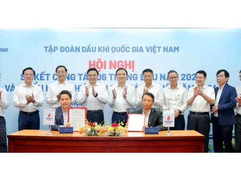 Ký kết Bản ghi nhớ về thỏa thuận cung cấp và tiêu thụ khí mỏ Kỳ Lân