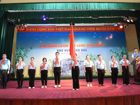 Khai mạc trại huấn luyện Kim Đồng khu vực miền Bắc năm 2024