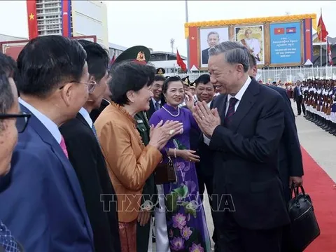 Chủ tịch nước Tô Lâm kết thúc tốt đẹp chuyến thăm cấp Nhà nước tới Campuchia
