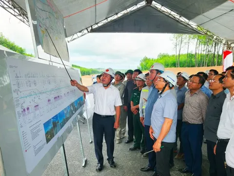 Cao tốc Vạn Ninh-Cam Lộ quyết tâm về đích trước thời hạn