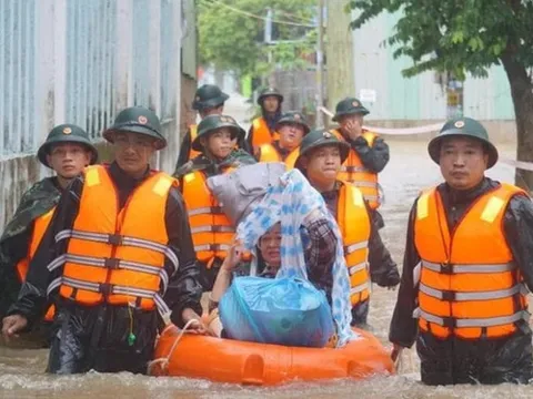 Quân khu 5 chủ động phòng chống, khắc phục hậu quả thiên tai, tìm kiếm cứu nạn