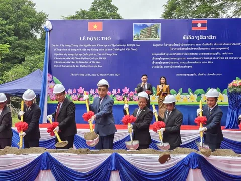 Xây dựng Trung tâm Nghiên cứu Khoa học và Tập huấn tại Lào