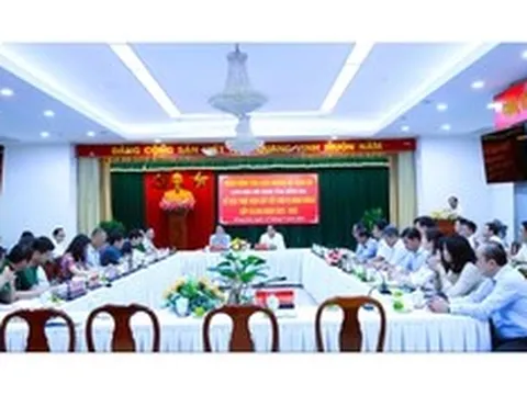 Đoàn công tác liên ngành Bộ Công an làm việc với UBND tỉnh Đồng Nai