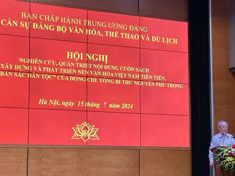Quán triệt nội dung cuốn sách về văn hóa Việt Nam của Tổng Bí thư Nguyễn Phú Trọng