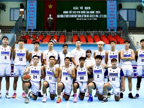 Khai mạc Giải Bóng rổ 5x5 U18 quốc gia 2024: Quy tụ 12 đội bóng lớn với lực lượng mạnh nhất