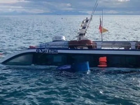 Thông tin chính thức vụ chìm ca nô ở đảo Cù Lao Chàm