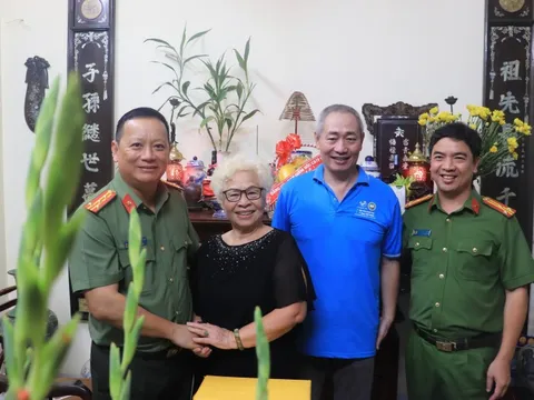 Ban Giám đốc Công an Hà Nội tri ân các anh hùng liệt sỹ, thương bệnh binh