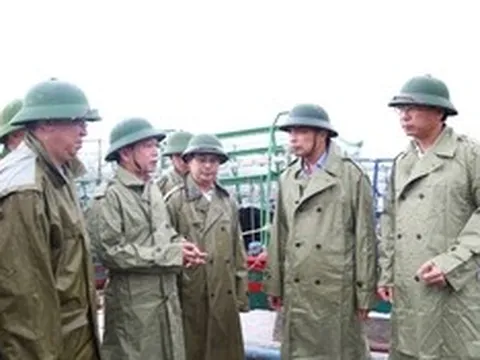 Lãnh đạo tỉnh Quảng Ninh kiểm tra công tác phòng, chống bão số 2